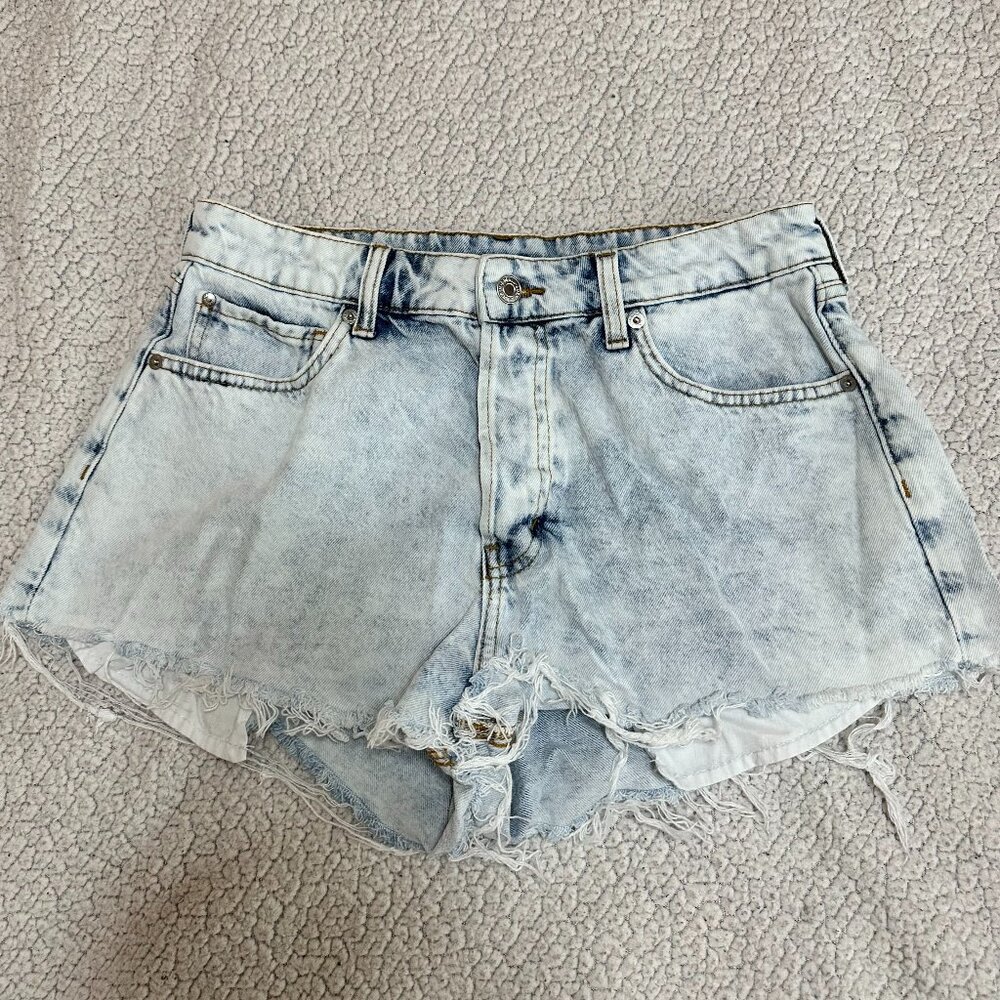 H&M (& Demin) Cheeky Shorts Regular Waist Size 10